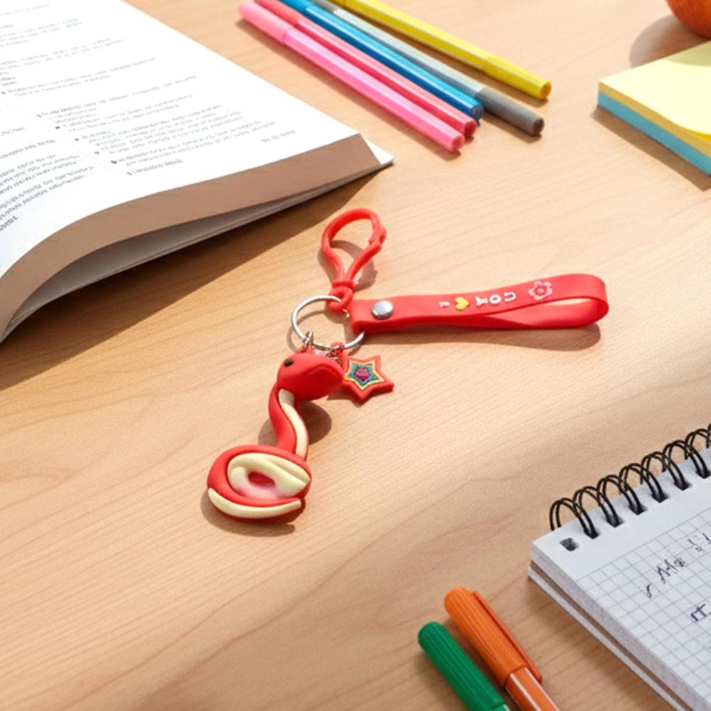 Cute Snake Shape Keychain (1 Pc) - Application: As Per Product Requirement