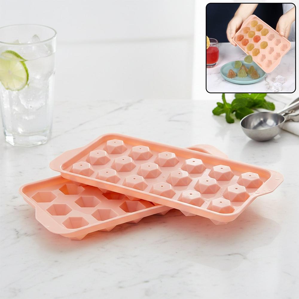 Durable Plastic Ice Cube Tray (1 Pc) - Application: As Per Product Requirement