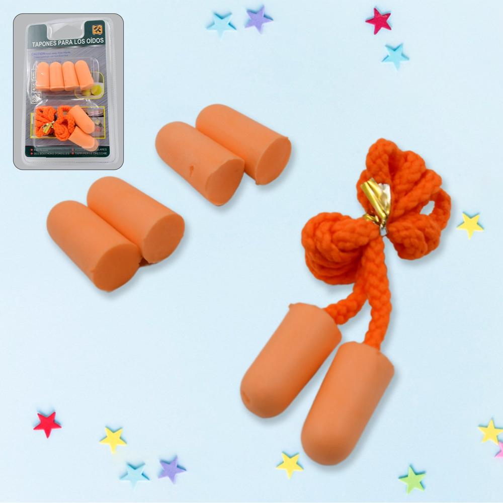 Earplugs Soft Foam, Noise Cancelling For Sleeping & Hearing Protection(3 Pair) - Application: As Per Product Requirement