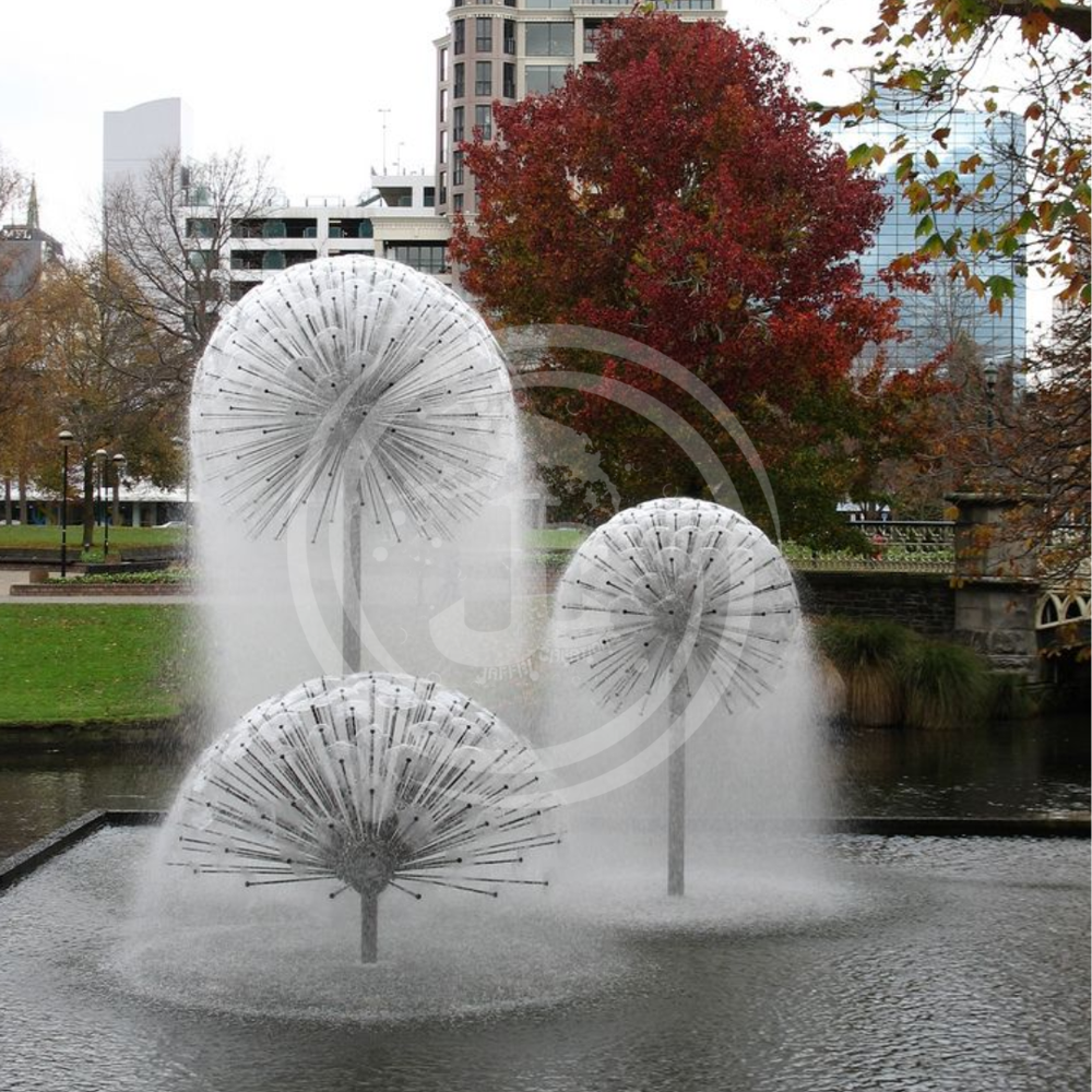 Dandelion fountain