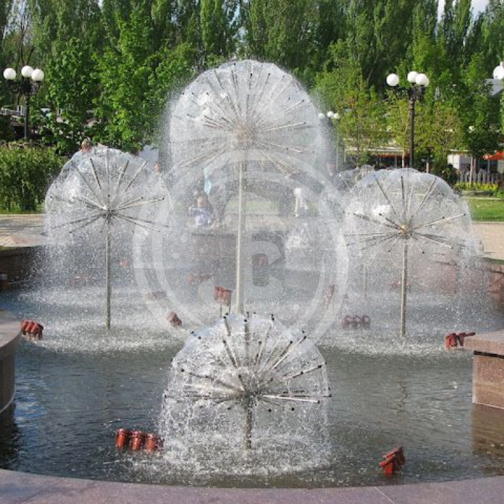 Dandelion fountain