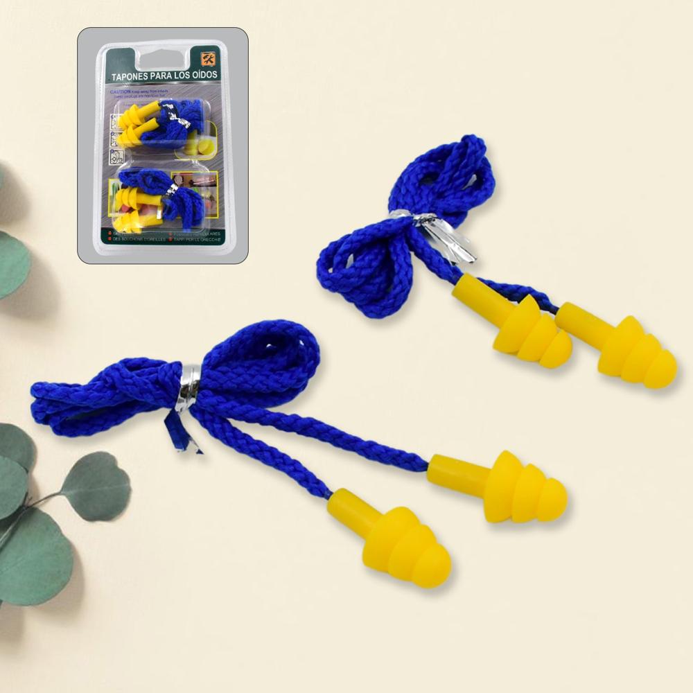 Soft Silicone Ear Plugs Hearing Protection (2 Pc Set) - Application: As Per Product Requirement