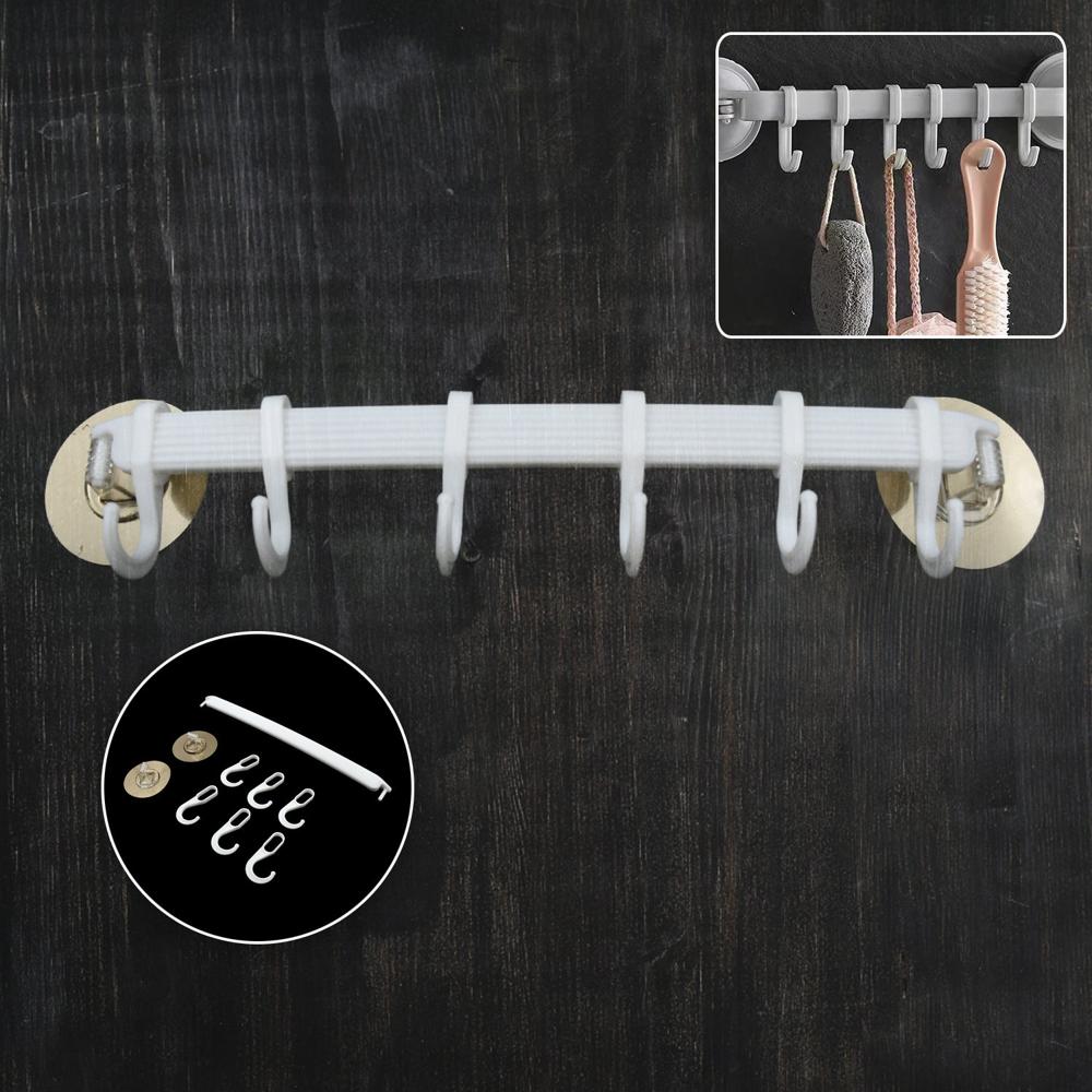 1 Pc Bath Towel Hanger Wall Mounted Towel Holder Rack For Kitchen Bathroom - Application: As Per Product Requirement