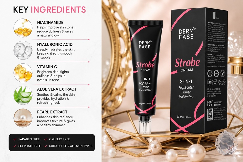 Ease Strobe Cream - Attributes: Waterproof