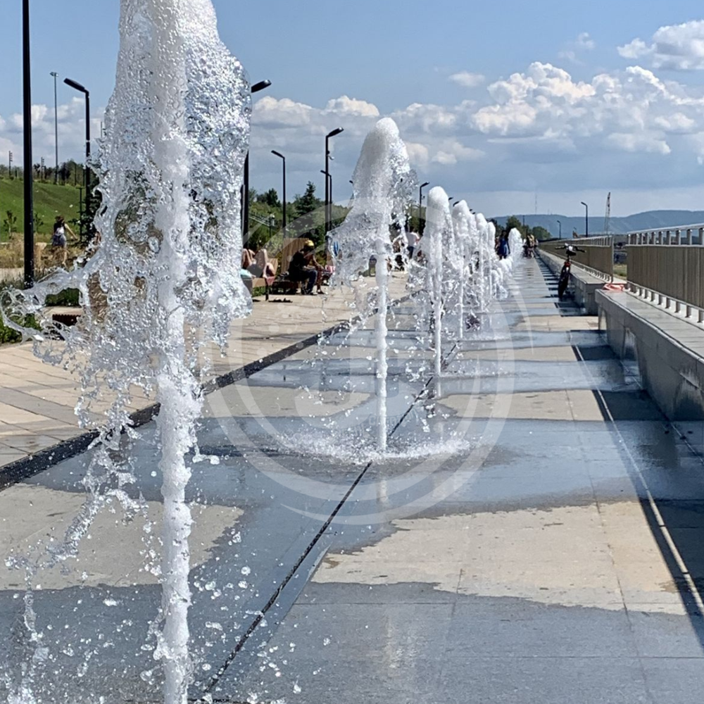 foam jett fountain