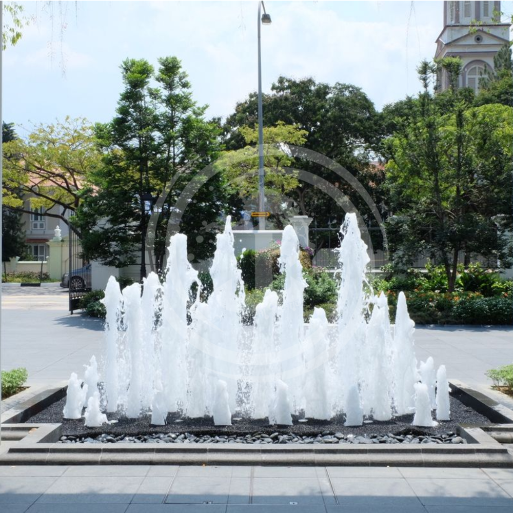 foam jett fountain