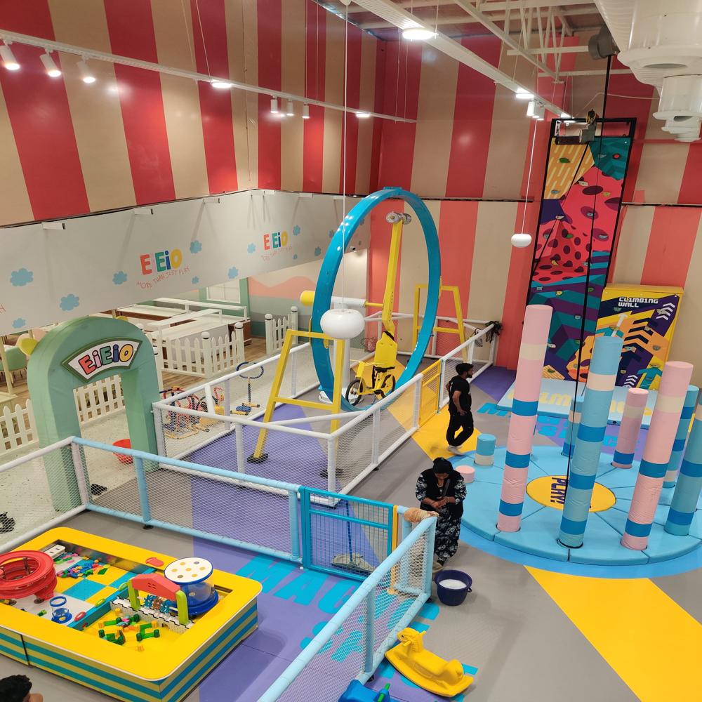 Soft Play Area - Soft Foam Material, Spacious Design For Children | Safe, Fun, And Engaging Play Environment