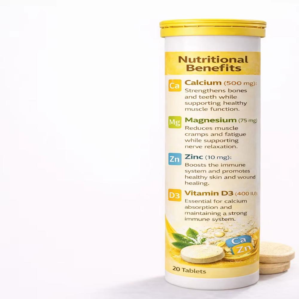 Calcium & Zinc effervescent tablet