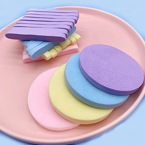Magic Facial Cleaning Wash Puff Sponge 12 Sticks