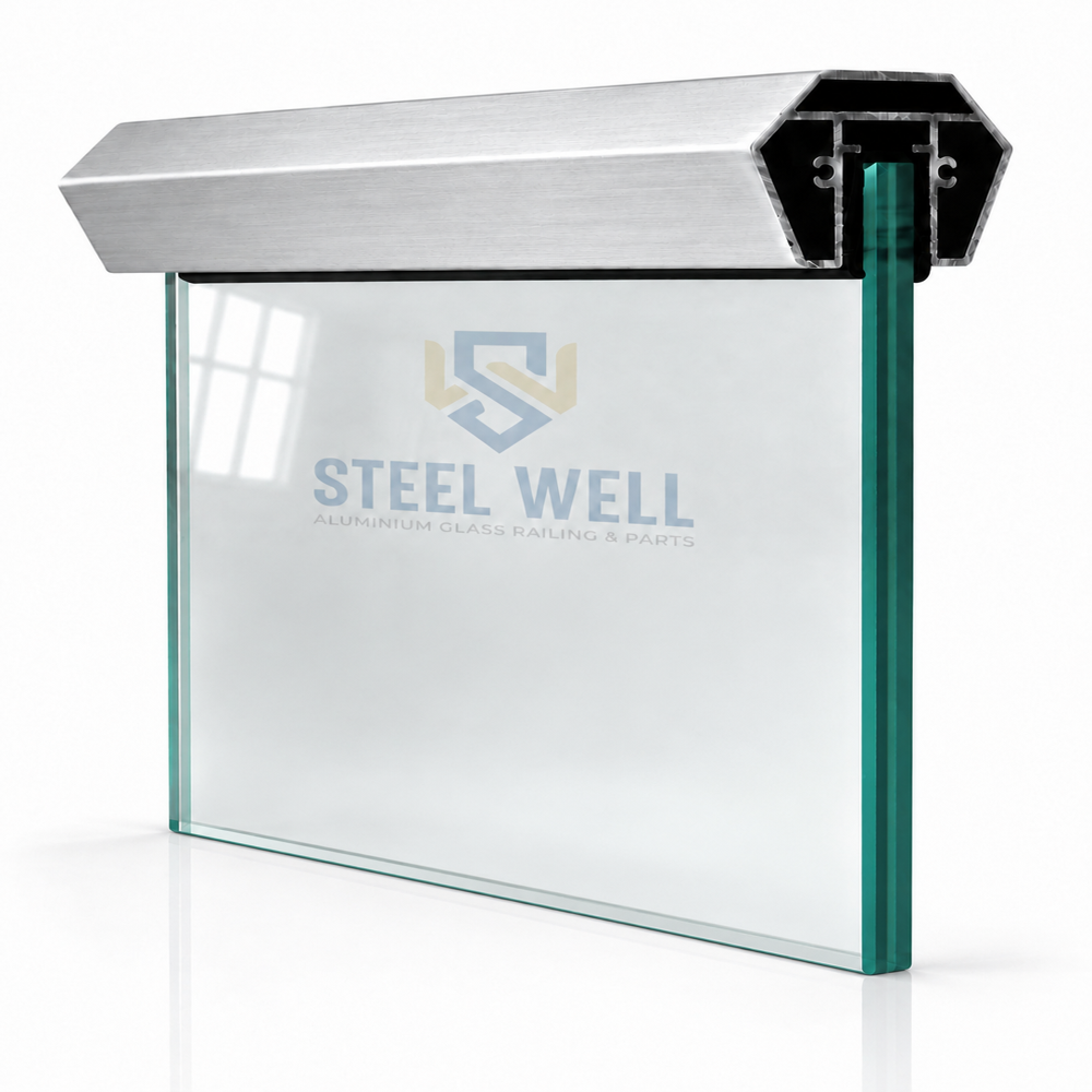 aluminium railing premium top bottom Gujarat/aluminium railing anodized top bottom supplier India/aluminium railing export quality top bottom India/aluminium railing extrusion top bottom