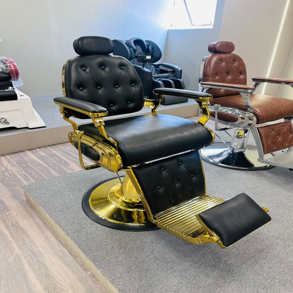 Vintage heavy Gold Salon Chair hydraulic