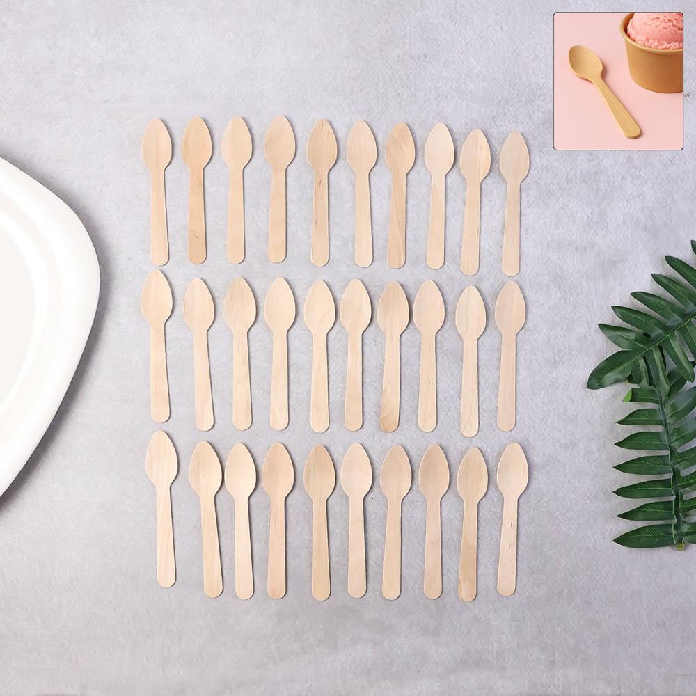 110Mm Wooden Tea Spoon 30 Pcs Pack - Application: As Per Product Requirement