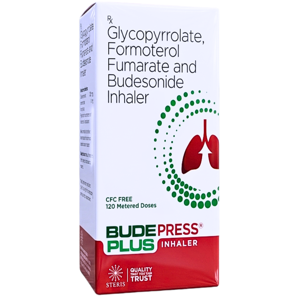 Glycopyrrolate,Formoterol Fumarate and Budesonide Inhaler