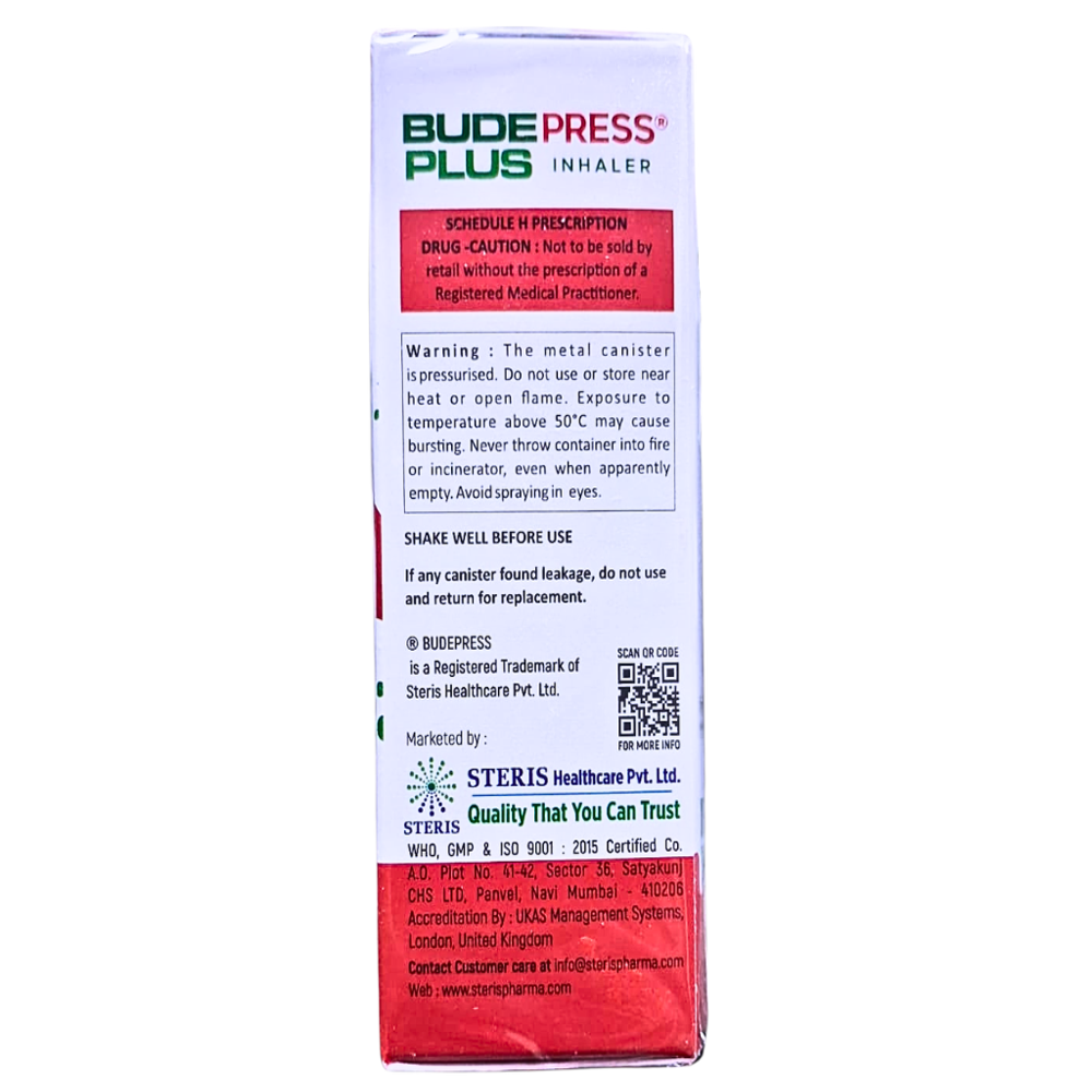 Glycopyrrolate,Formoterol Fumarate and Budesonide Inhaler