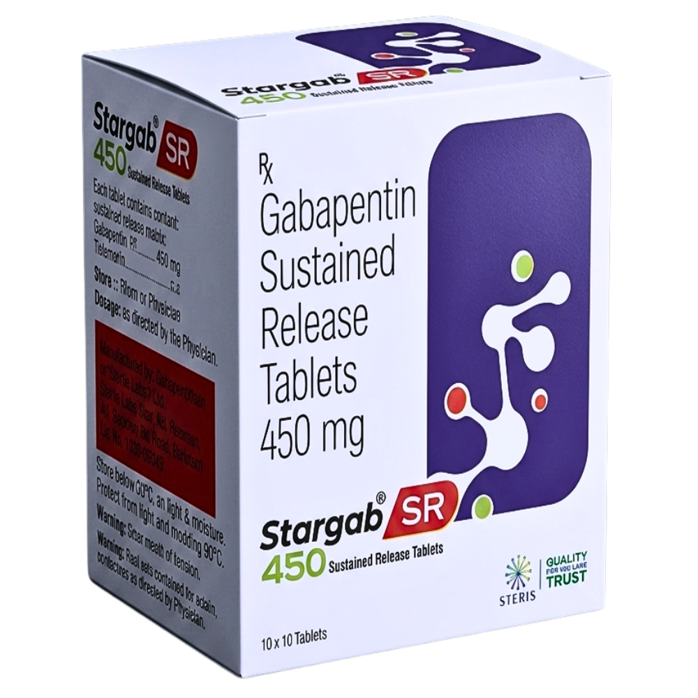 Gabapentine Sustained Release Tablets 450 mg