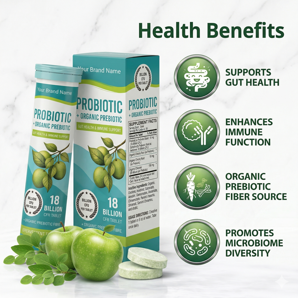 Probiotic & Prebiotic Effervescent Tablets