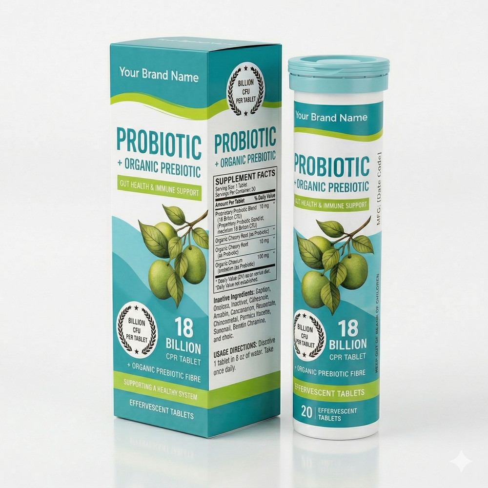Probiotic & Prebiotic Effervescent Tablets