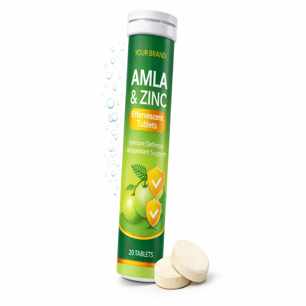 Amla And Zinc Effervescent Tablets