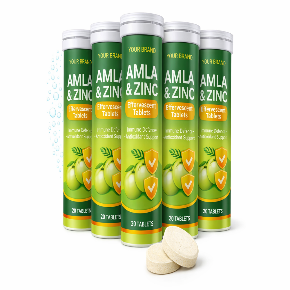 Amla And Zinc Effervescent Tablets