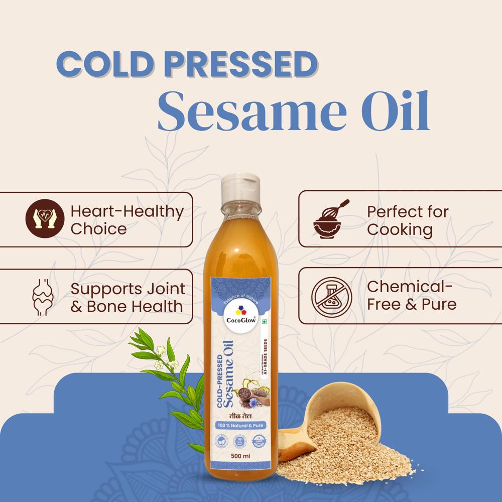 Cold Pressed Sesame Oil 500ml