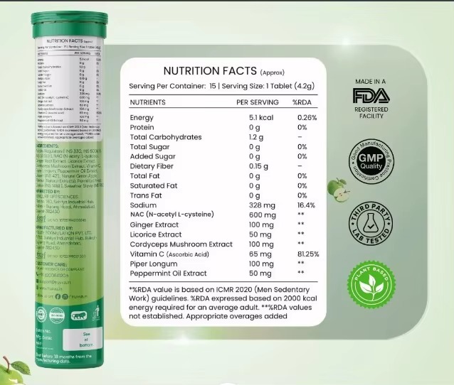 Lung Detox Effervescent Tablets _