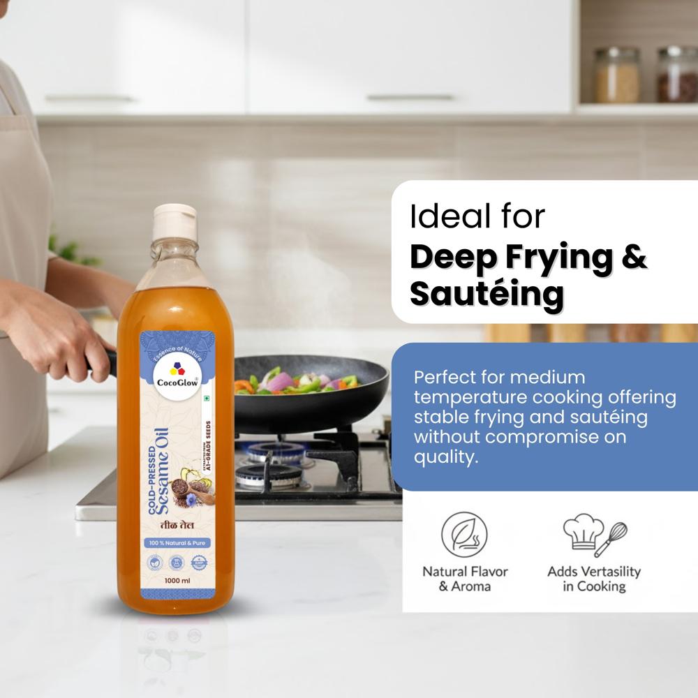 Cold Pressed Sesame Oil