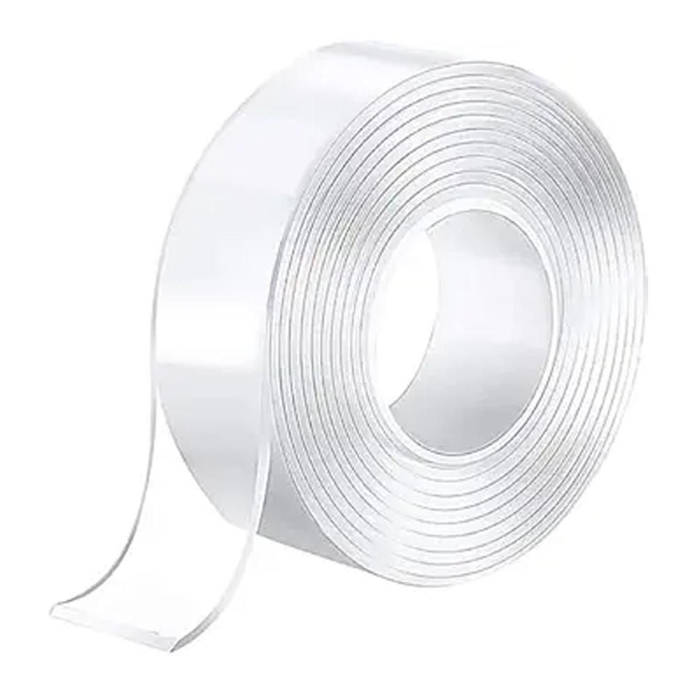 Heavy Duty Transparent Double Sided Nano Adhesive Tape 70x25mm 1 Pc