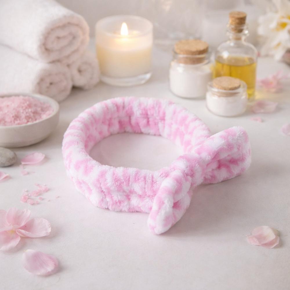 Soft Plush Spa Headband (1 Pc) - Application: As Per Product Requirement
