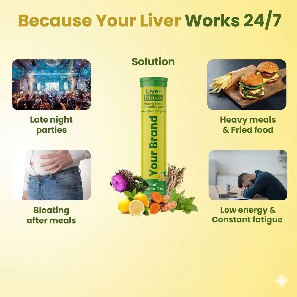 Liver Detox Effervescent Tablets _
