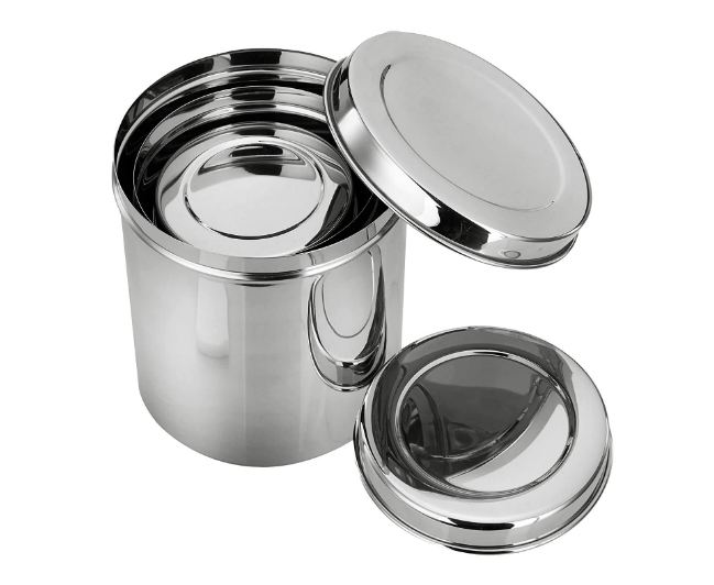 STAINLESS STEEL DABBA (20% DISCOUNT)