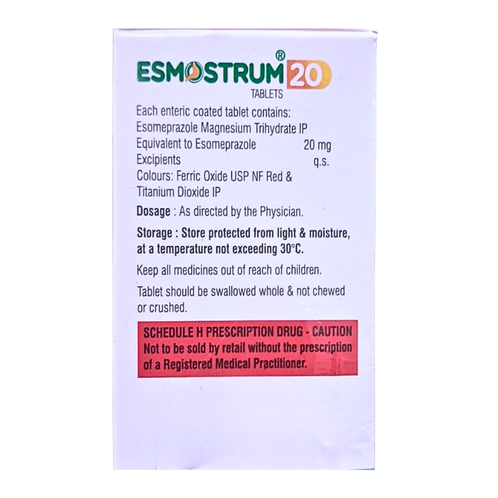 Esomeprazole Tablets Ip 20 mg