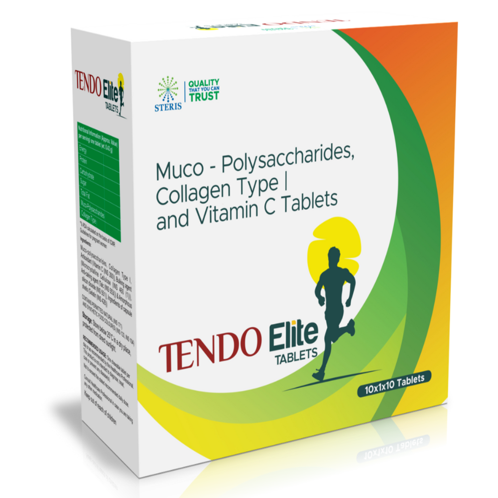 MUCO-Polysaccharides, Collagen Type 1&3 and vitamin C tablets