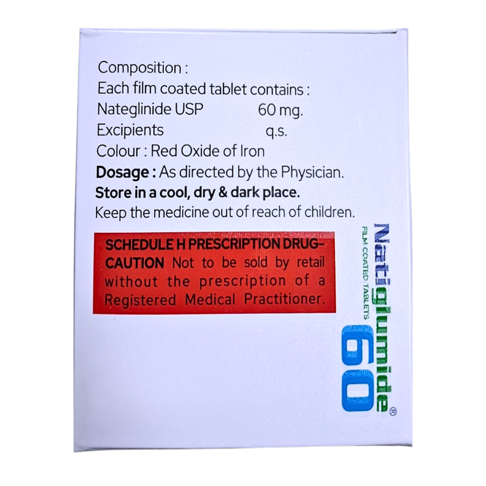 Nateglinide (60mg) Tablets