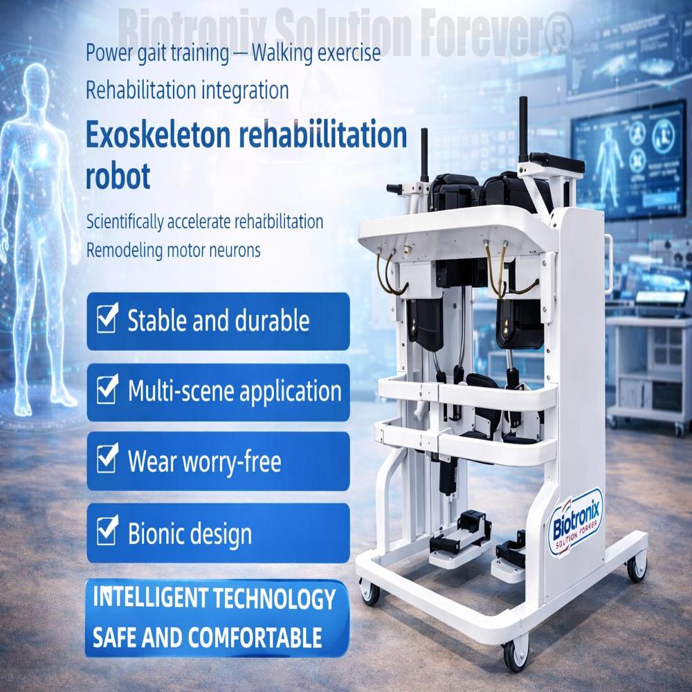 Professional Exoskeleton Rehabilitation Machine for Walking Training