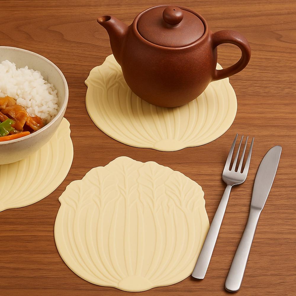 Silicone Leaf Design Coaster Set (2 Pc) - Application: As Per Product Requirement
