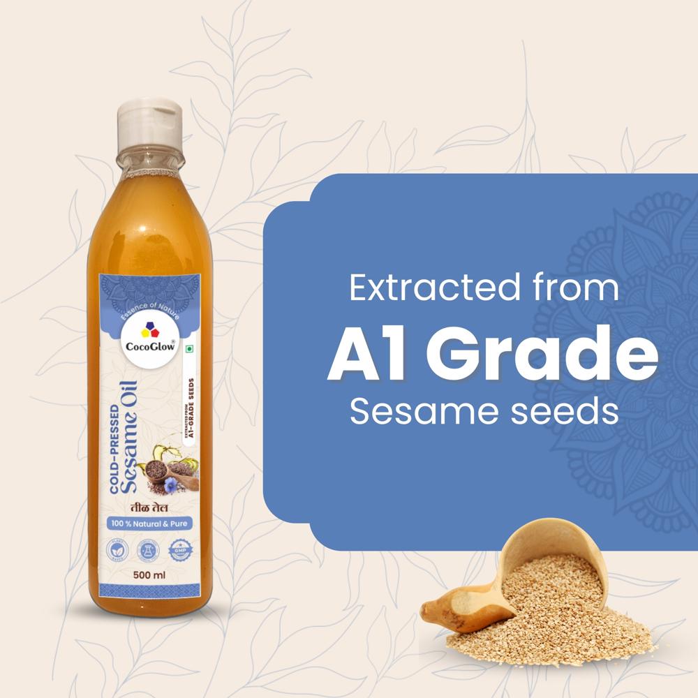 Cold Pressed Sesame Oil 500ml