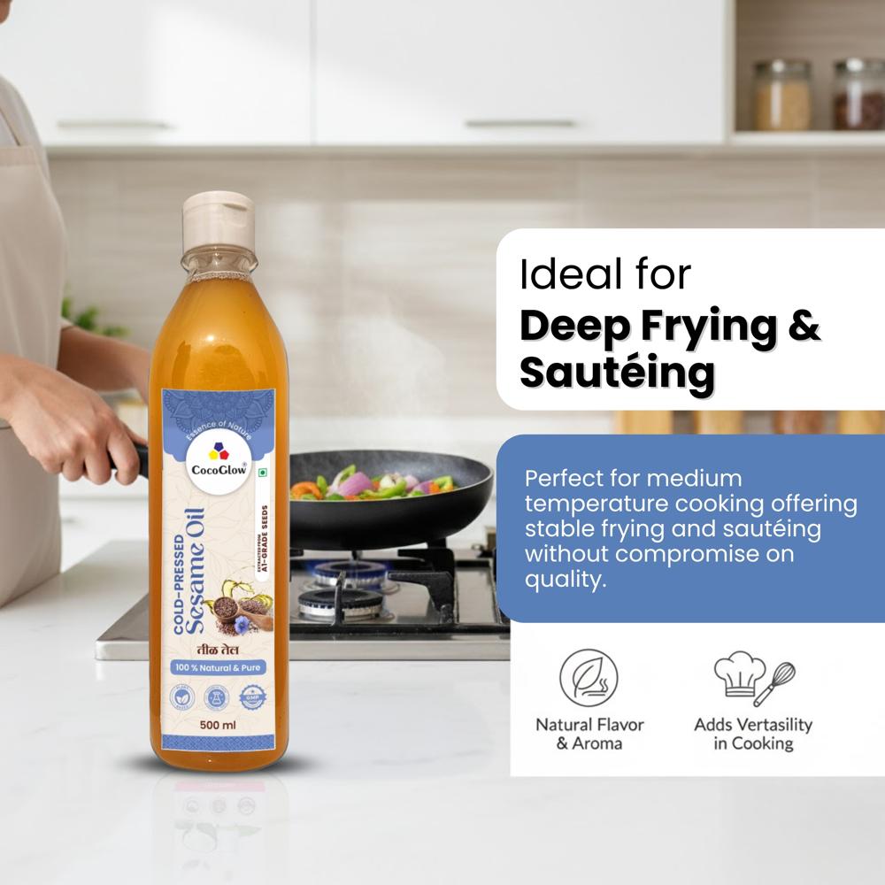 Cold Pressed Sesame Oil 500ml
