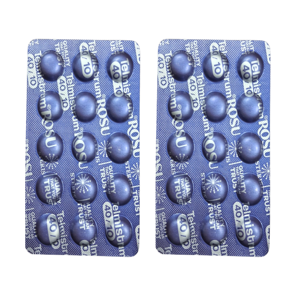 Telmisartan IP 40 mg & Rosuvastatin 10 mg Tablets