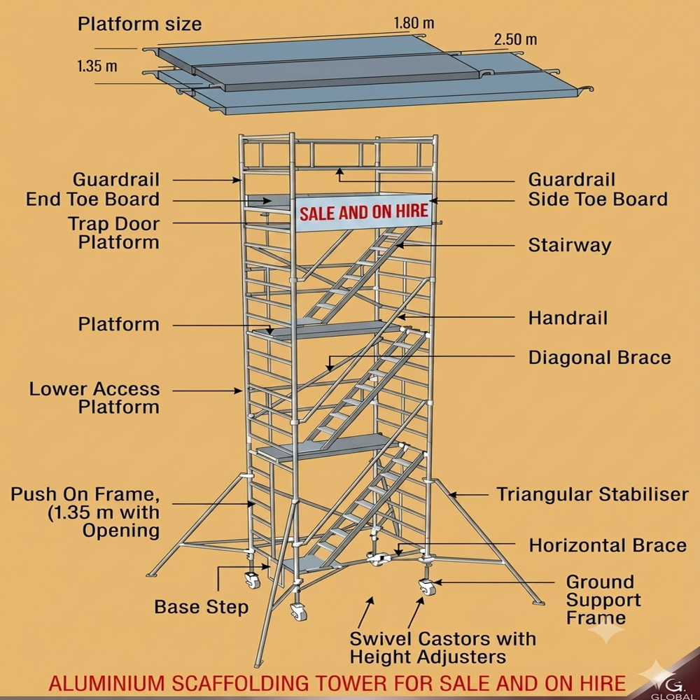 Aluminium Scaffolding Tower