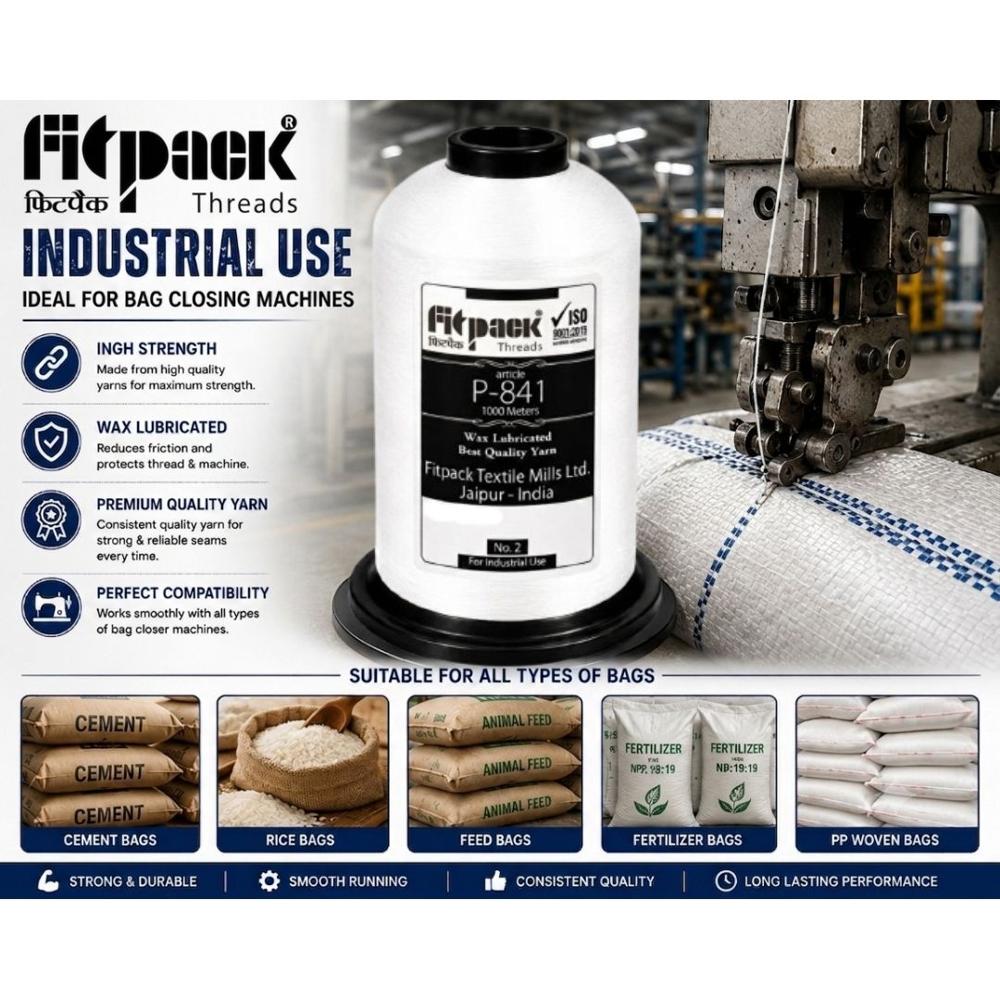 P-841 High Strength Nylon Bag Closing Thread for PP Woven Bags