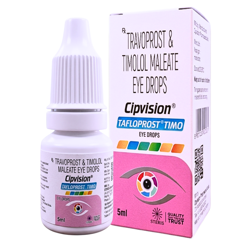 Travoprost & Timolol Maleate Eye Drops