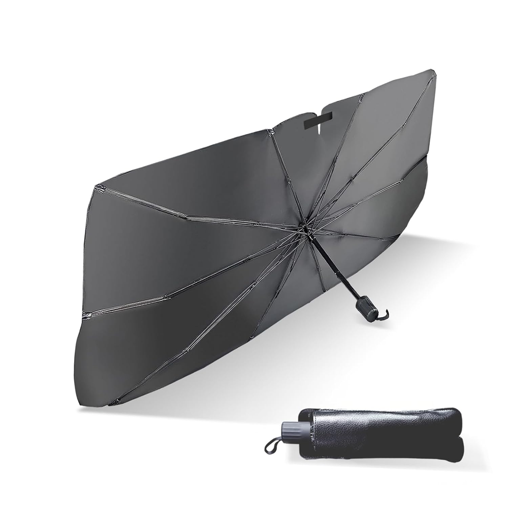 Portable Car Umbrella - Material: Metal