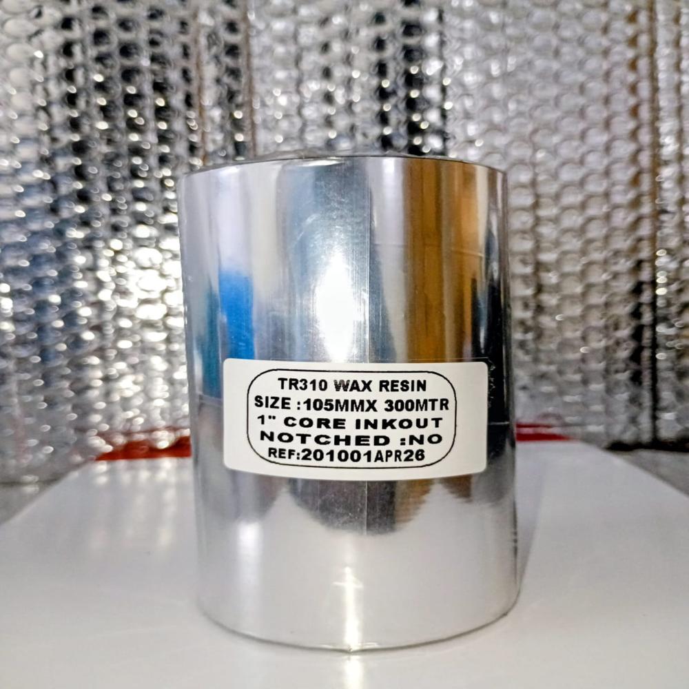 Wax Resin Ribbon Thermal Transfer Ribbon - Color: Black