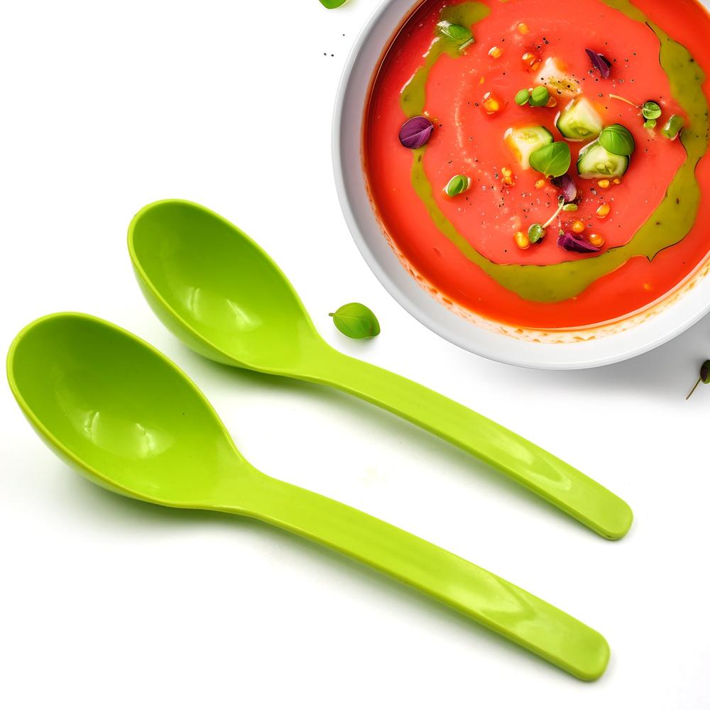 Plastic Kitchen Ladle For Frying, Curry & Serving Food (2 Pc Set) - Application: As Per Product Requirement
