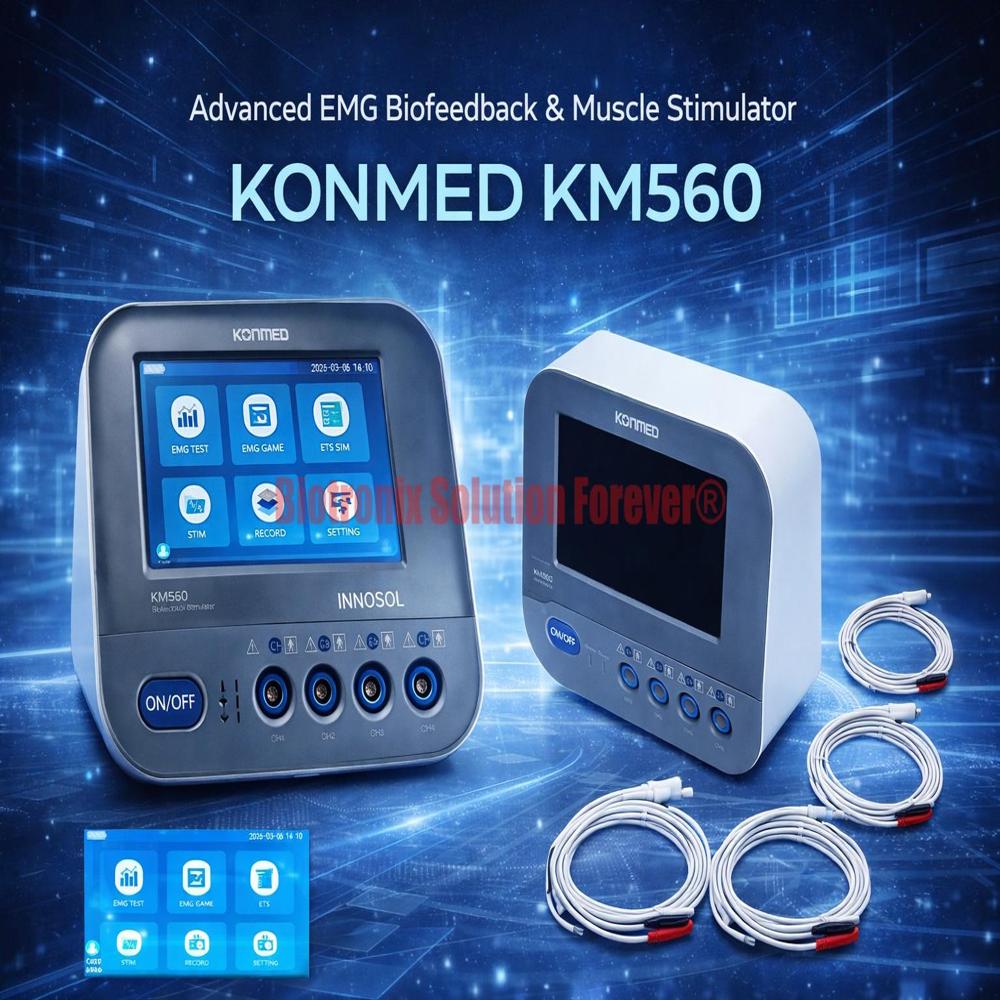 Konmed KM-560 EMG Biofeedback Machine for Swallow Rehabilitation