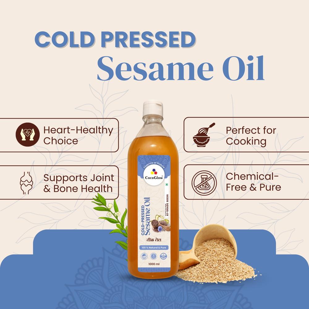Cold Pressed Sesame Oil 1L