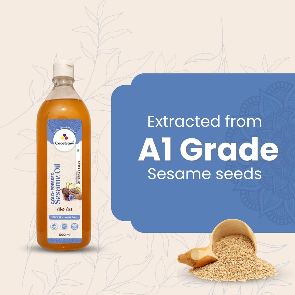 Cold Pressed Sesame Oil 1L