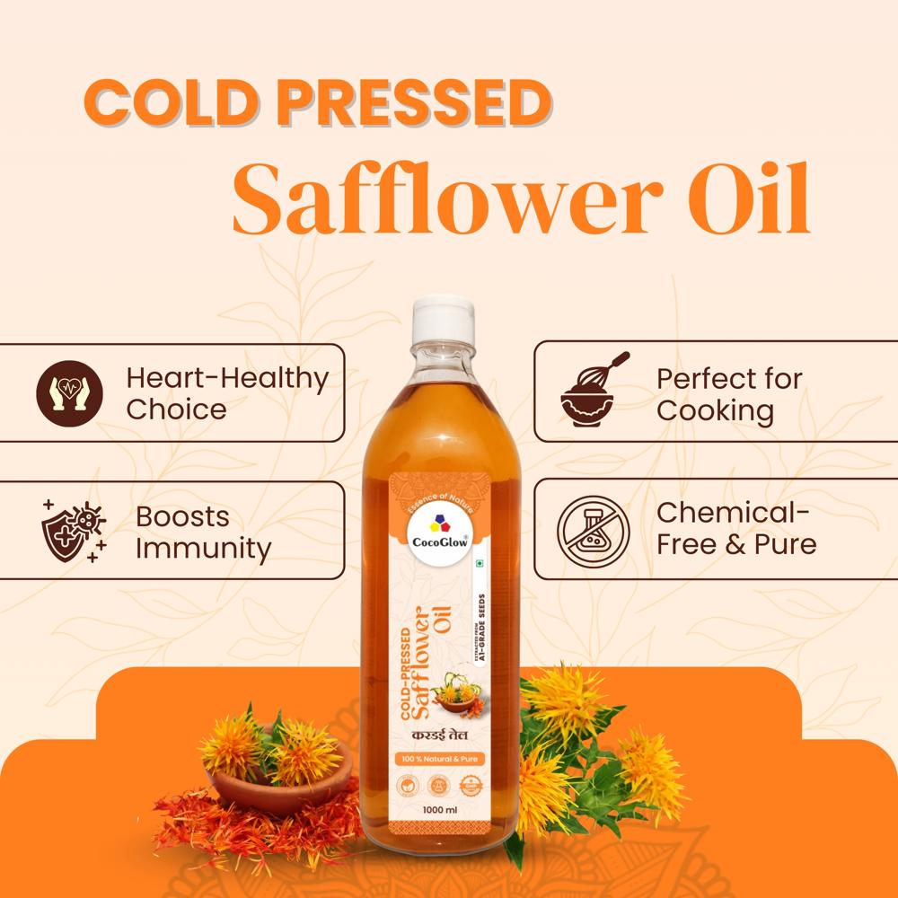 Cold Pressed Safflower Oil - Application: Food Preparation