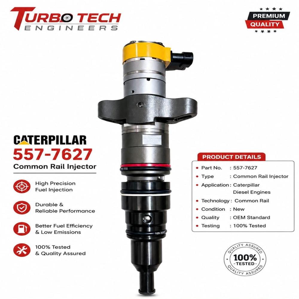 Caterpillar 557-7627 Common Rail Injector
