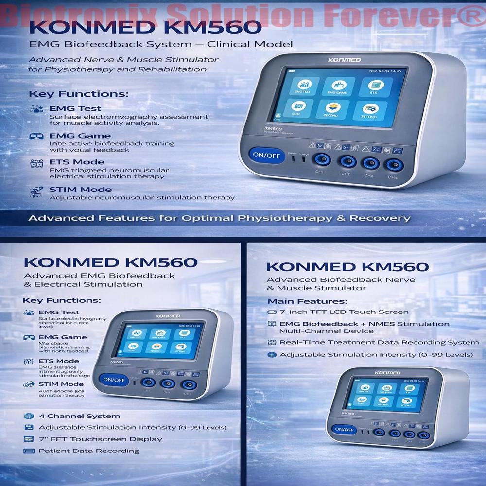 KM-560 EMG Biofeedback Device for Stroke and Neuro Rehabilitation